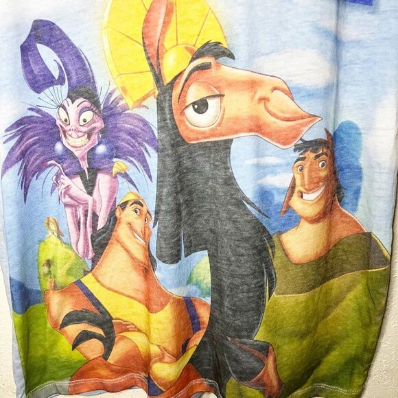 Disney Parks The Emperor's New Groove VHS Cover Unisex Shirt NWT - Picture 4 of 7